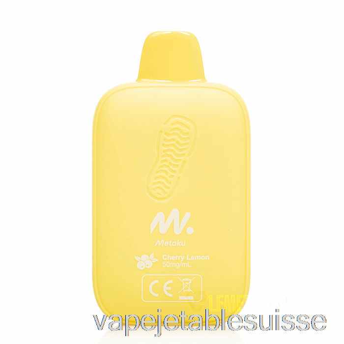 Vape Suisse Metaku Moonwalk 9000 Jetable Cerise Citron